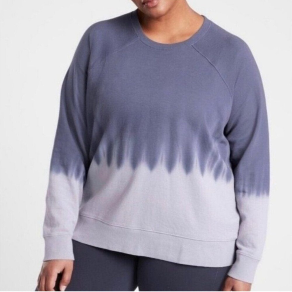 Athleta Sundown Dip Dye Sweatshirt